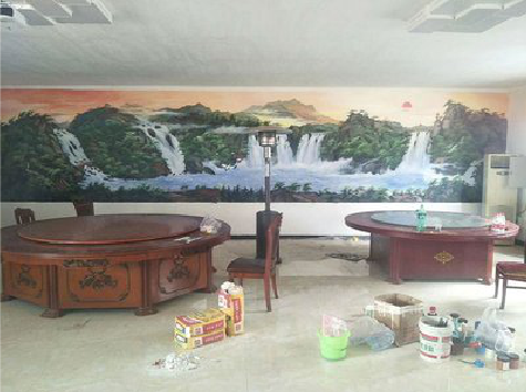 海宁墙绘-写实风景