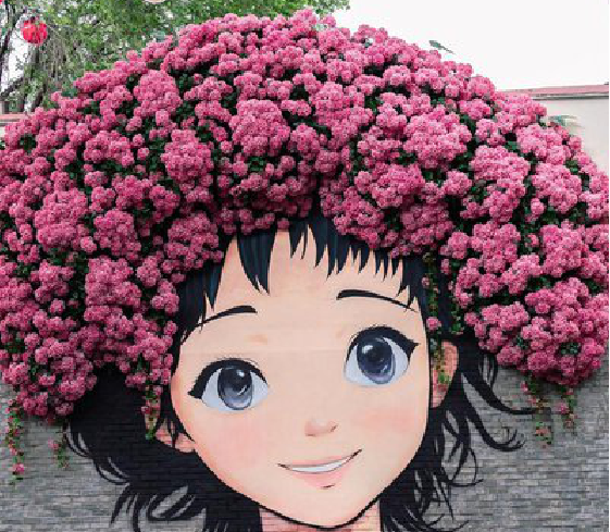 海宁墙体彩绘-网红墙打卡