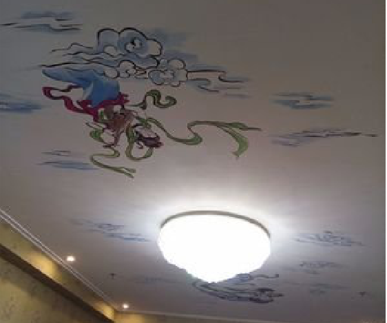 海宁如何快速绘制天花板上的手绘墙？