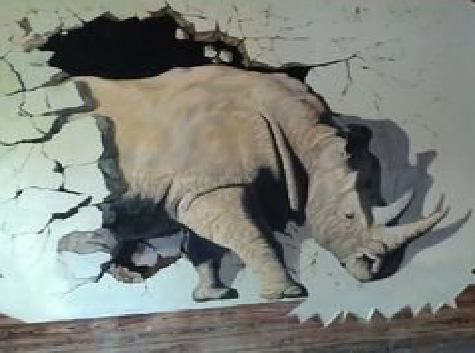 海宁在墙绘中，如何绘制3D效果？